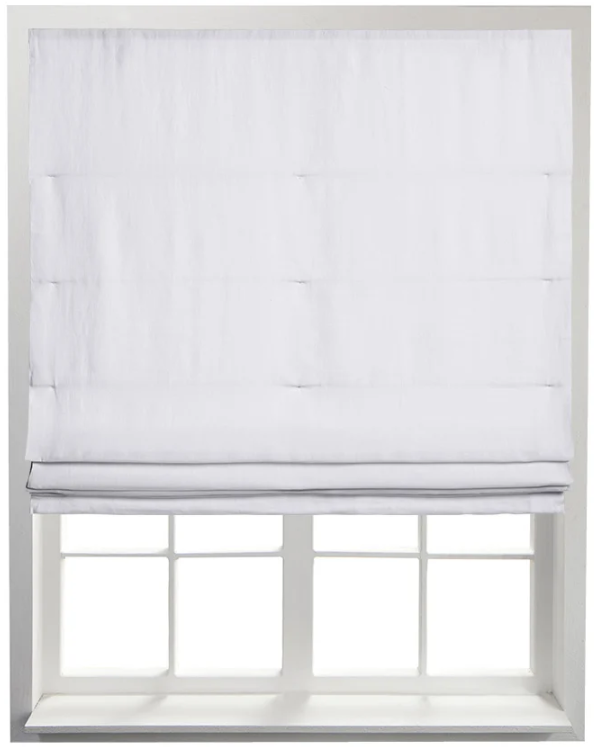 Flat Roman Shade - Customized