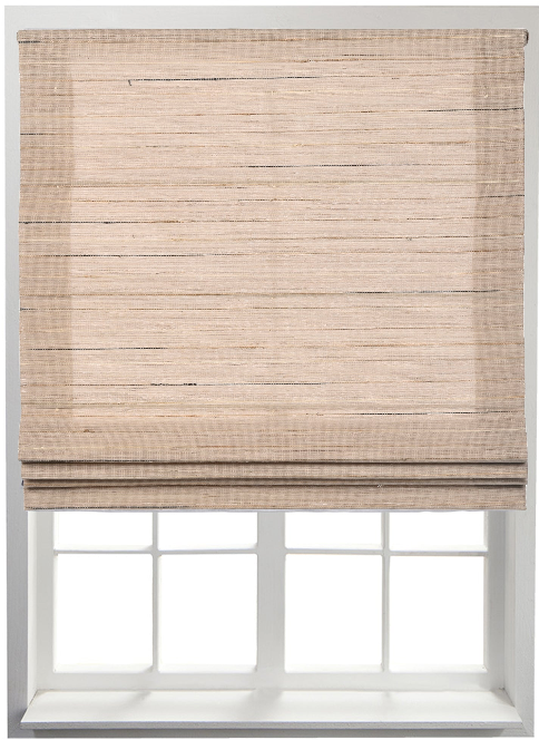 Waterfall Woven Wood Shades - Customized