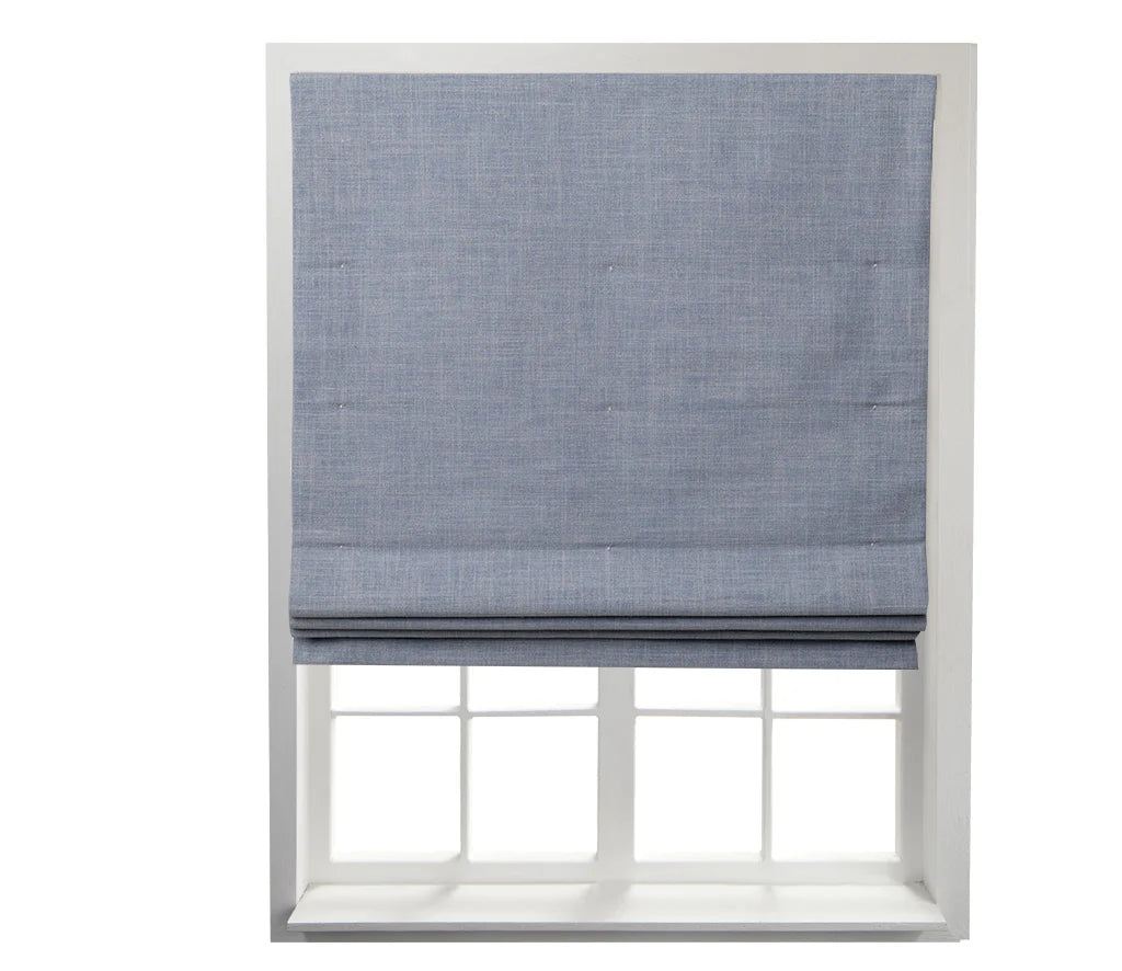 Cascade Roman Shade - Customized