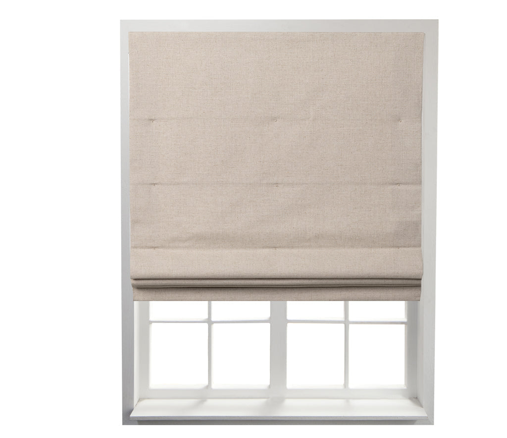 Flat Roman Shade - Customized