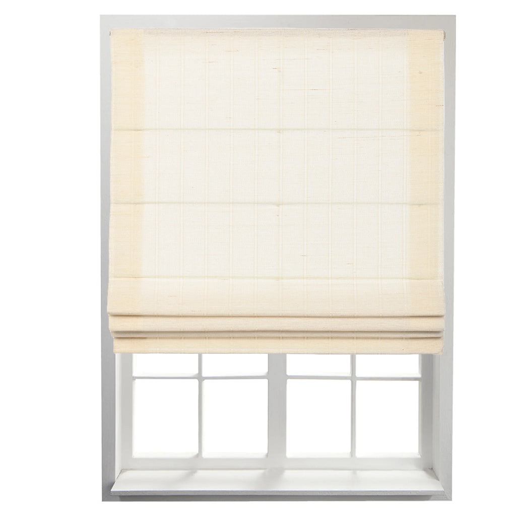 Waterfall Woven Wood Shades - Customized