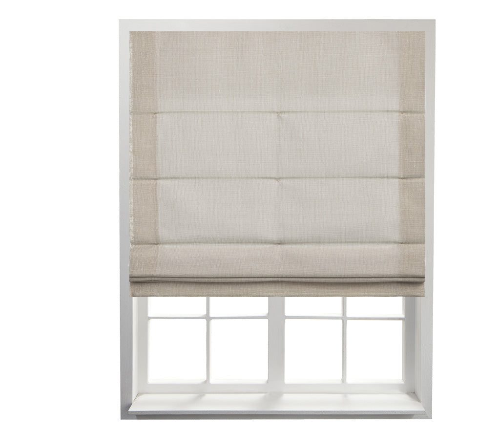 Cascade Roman Shade with COT - Customized