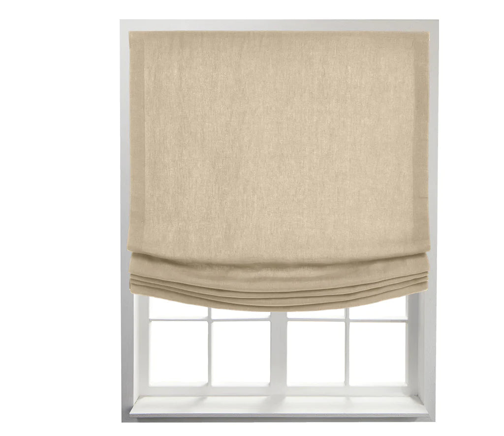 Relaxed Roman Shade