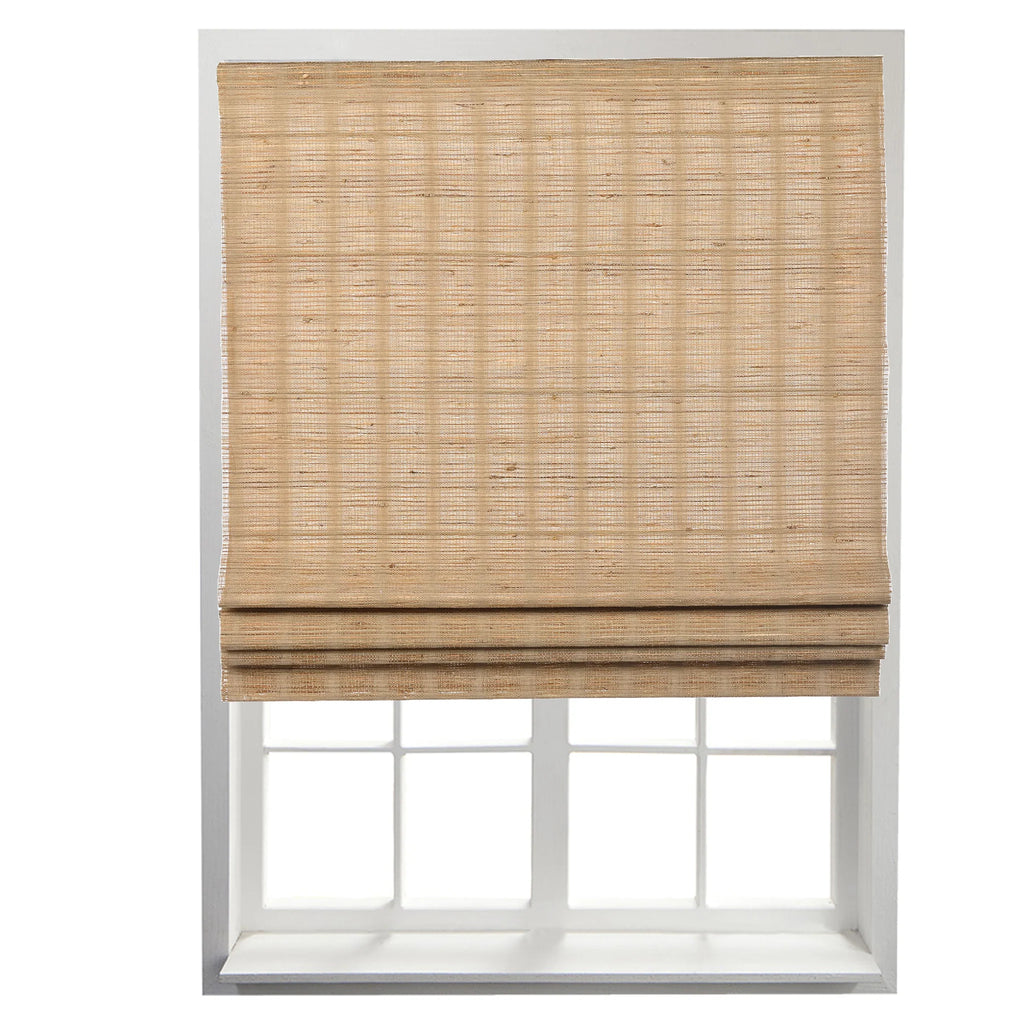 Waterfall Woven Wood Shades - Customized